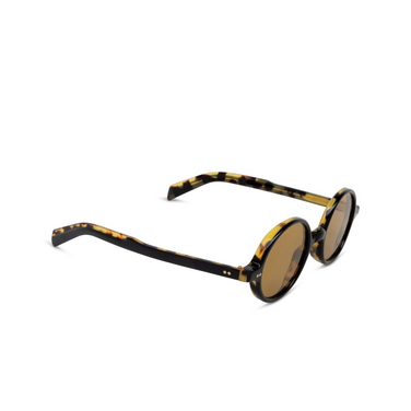 Lunettes de soleil Cutler and Gross GR01 SUN 01 black on camouflage - Vue trois quarts