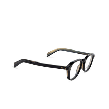 Cutler and Gross GR03 Eyeglasses 01 black - three-quarters view