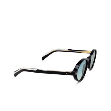 Cutler and Gross GR08 Sunglasses 01 black - three-quarters view