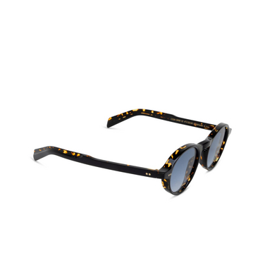 Cutler and Gross GR08 Sunglasses 02 black on havana - three-quarters view