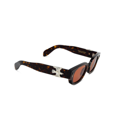 Lunettes de soleil Cutler and Gross SOARING EAGLE 02 havana - Vue trois quarts