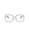 Dolce & Gabbana DG1323 Eyeglasses 1333 pink gold / bordeaux - product thumbnail 1/4