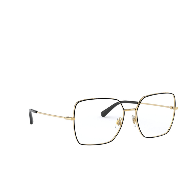 Dolce & Gabbana DG1323 Eyeglasses 1334 gold / black - 2/4