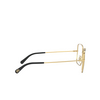 Dolce & Gabbana DG1323 Eyeglasses 1334 gold / black - product thumbnail 3/4
