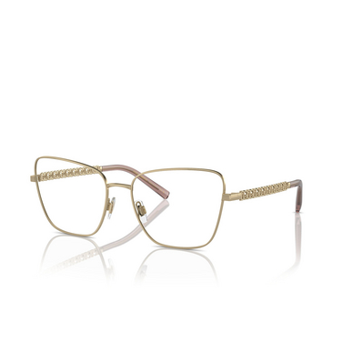 Dolce & Gabbana DG1346 Eyeglasses 1365 light gold - three-quarters view