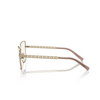 Occhiali da vista Dolce & Gabbana DG1346 1365 light gold - anteprima prodotto 3/4