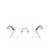 Gafas graduadas Dolce & Gabbana DG1352 02 gold - Miniatura del producto 1/4