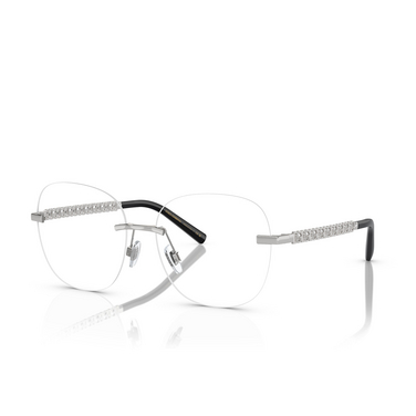 Lunettes de vue Dolce & Gabbana DG1352 05 silver - Vue trois quarts
