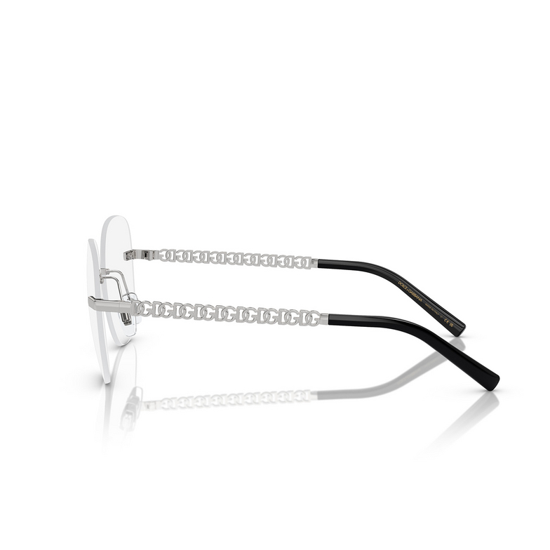 Dolce & Gabbana DG1352 Eyeglasses 05 silver - 3/4