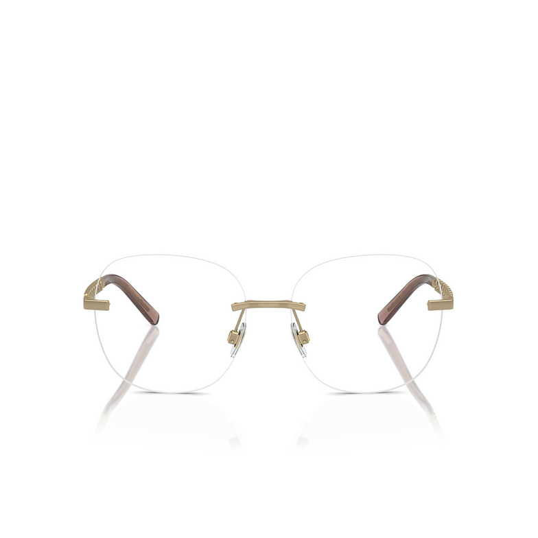 Lunettes de vue Dolce & Gabbana DG1352 1365 light gold - 1/4