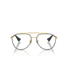 Dolce & Gabbana DG1353 Korrektionsbrillen 1311 gold / matte black - Produkt-Miniaturansicht 1/4