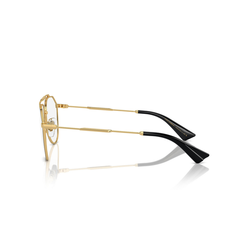 Dolce & Gabbana DG1353 Eyeglasses 1311 gold / matte black - 3/4
