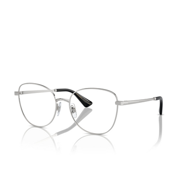 Dolce & Gabbana DG1355 Eyeglasses 05 silver - three-quarters view