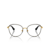 Occhiali da vista Dolce & Gabbana DG1355 1334 gold / black - anteprima prodotto 1/4
