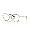 Dolce & Gabbana DG1355 Eyeglasses 1334 gold / black - product thumbnail 2/4