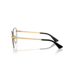 Dolce & Gabbana DG1355 Eyeglasses 1364 gold / leo - product thumbnail 3/4