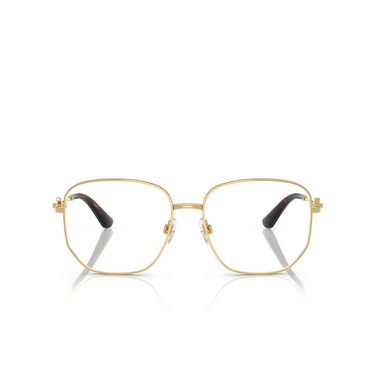 Dolce & Gabbana DG1356 Korrektionsbrillen 02 gold - Vorderansicht