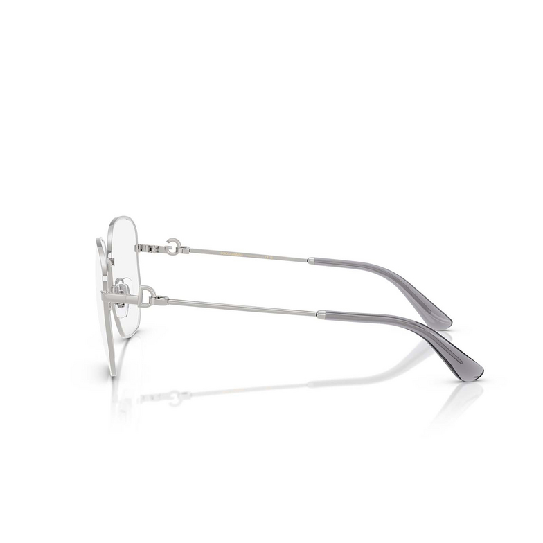 Dolce & Gabbana DG1356 Eyeglasses 05 silver - 3/4