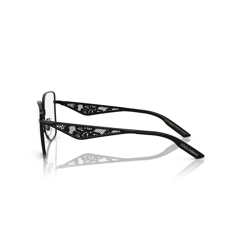 Dolce & Gabbana DG1358 Eyeglasses 01 black - 3/4