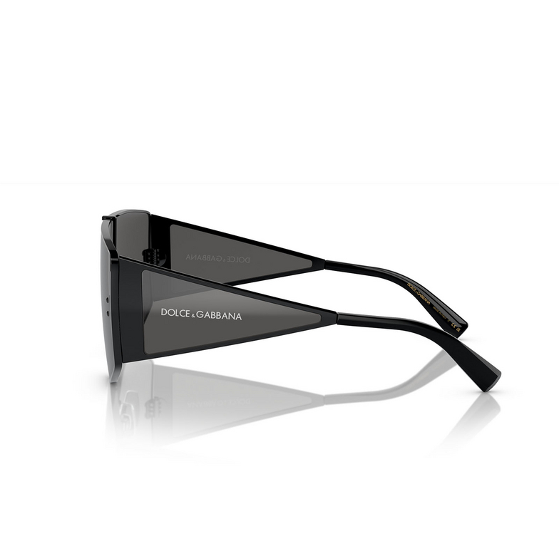 Dolce & Gabbana DG2305 Sunglasses 01/87 black - 3/4