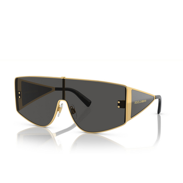 Gafas de sol Dolce & Gabbana DG2305 02/87 gold - Vista tres cuartos