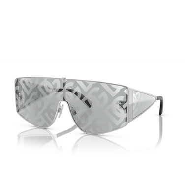 Gafas de sol Dolce & Gabbana DG2305 05/AL silver - Vista tres cuartos
