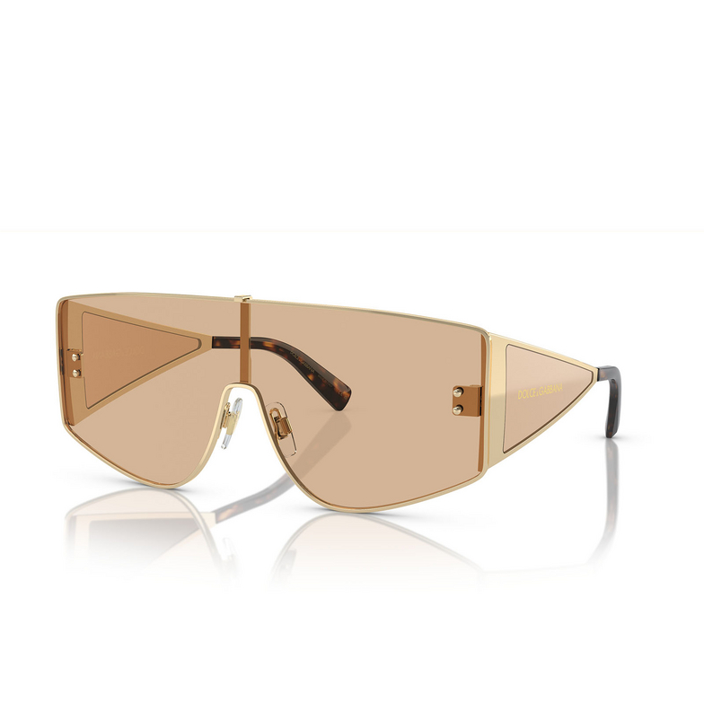Dolce & Gabbana DG2305 Sunglasses 13655A light gold - 2/4