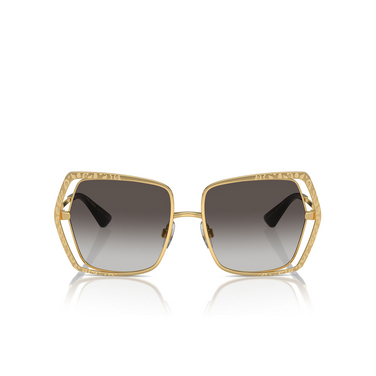 Lunettes de soleil Dolce & Gabbana DG2306 02/8G gold - Vue de face
