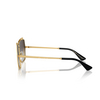 Dolce & Gabbana DG2306 Sunglasses 02/8G gold - product thumbnail 3/4