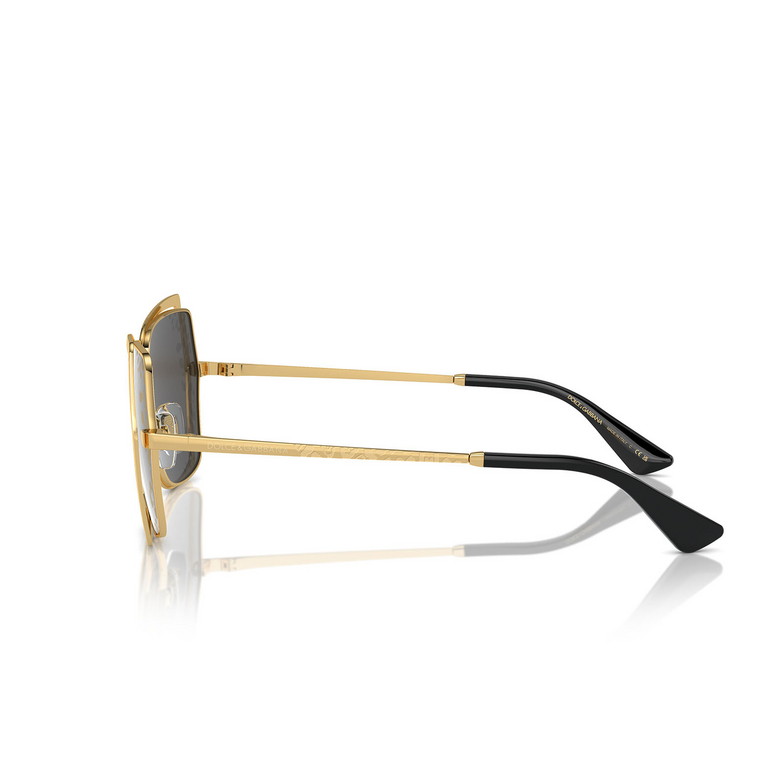 Lunettes de soleil Dolce & Gabbana DG2306 02/GT gold - 3/4