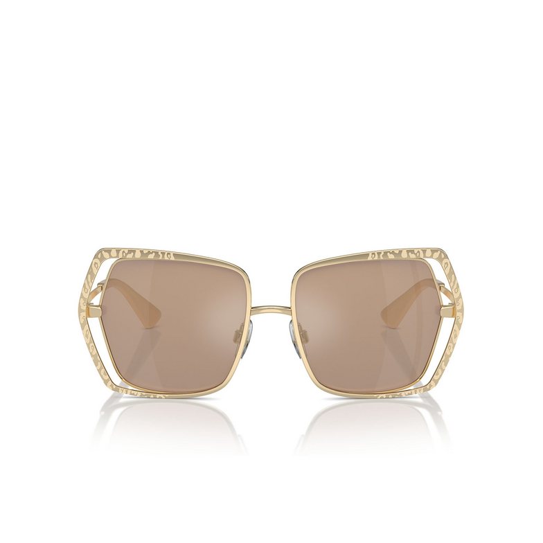 Gafas de sol Dolce & Gabbana DG2306 488/5A pale gold - 1/4