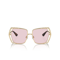 Dolce & Gabbana DG2306 Sunglasses 488/P5 pale gold