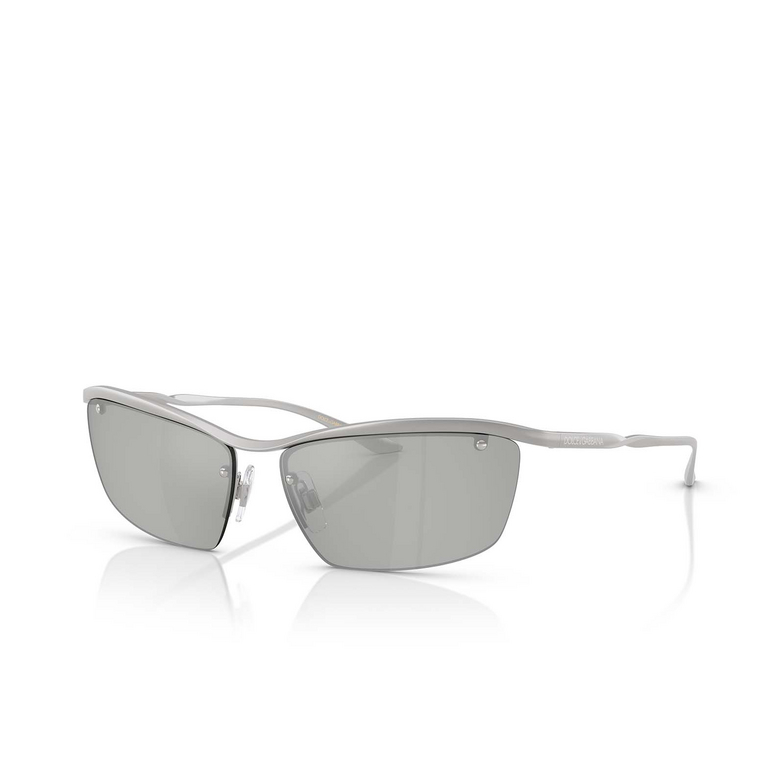 Gafas de sol Dolce & Gabbana DG2307 13648V matte silver - 2/4