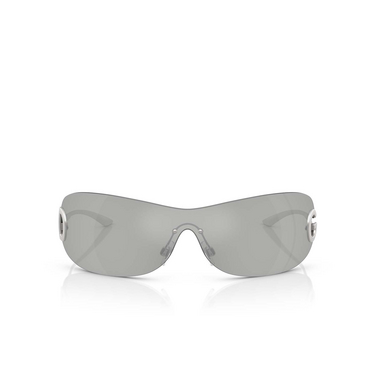 Lunettes de soleil Dolce & Gabbana DG2308 13648V matte silver - Vue de face