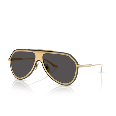 Lunettes de soleil Dolce & Gabbana DG2309 02/87 gold - Vue trois quarts