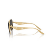 Dolce & Gabbana DG2310 Sunglasses 02/87 gold - product thumbnail 3/4