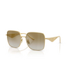 Dolce & Gabbana DG2310 Sunglasses 12246E matte gold - product thumbnail 2/4