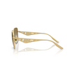 Dolce & Gabbana DG2310 Sunglasses 12246E matte gold - product thumbnail 3/4