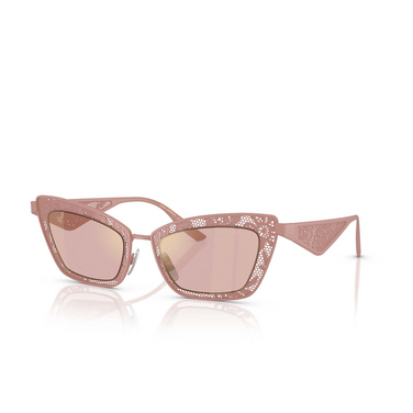 Occhiali da sole Dolce & Gabbana DG2311 13651T matt powder pink - tre quarti