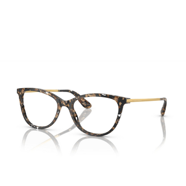 Dolce & Gabbana DG3258 Eyeglasses 911 cube black / gold - three-quarters view