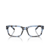 Occhiali da vista Dolce & Gabbana DG3352 3392 havana blue - anteprima prodotto 1/4