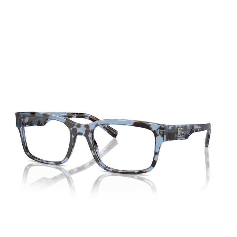 Dolce & Gabbana DG3352 Eyeglasses 3392 havana blue - 2/4