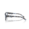 Dolce & Gabbana DG3352 Eyeglasses 3392 havana blue - product thumbnail 3/4