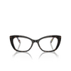 Dolce & Gabbana DG3360 Eyeglasses 3217 havana on white barrow - product thumbnail 1/4