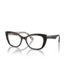 Dolce & Gabbana DG3360 Eyeglasses 3217 havana on white barrow - product thumbnail 2/4