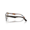 Dolce & Gabbana DG3360 Eyeglasses 3217 havana on white barrow - product thumbnail 3/4