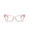 Occhiali da vista Dolce & Gabbana DG3375B 3148 transparent rose - anteprima prodotto 1/4