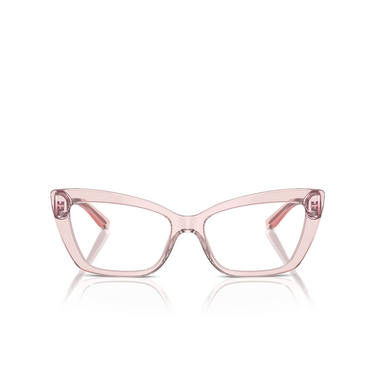 Occhiali da vista Dolce & Gabbana DG3375B 3148 transparent rose - frontale