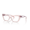 Occhiali da vista Dolce & Gabbana DG3375B 3148 transparent rose - anteprima prodotto 2/4