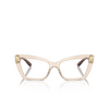 Dolce & Gabbana DG3375B Eyeglasses 3432 transparent camel - product thumbnail 1/4